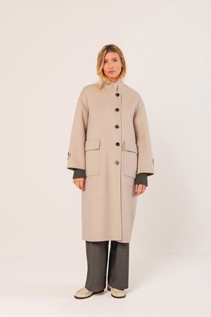 Indi & Cold  abrigo coat stone back Indi & Cold  abrigo coat stone back