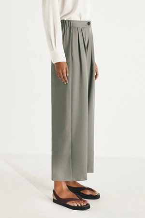 Masscob cedar trouser liquen