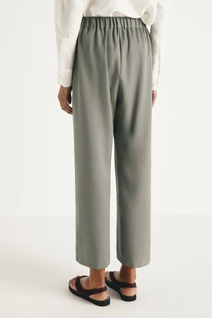 Masscob cedar trouser liquen back