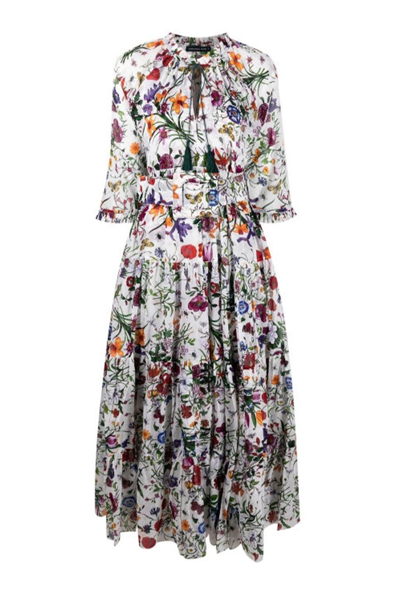 Samantha Sung eden dress - cotton musola - botanical flower