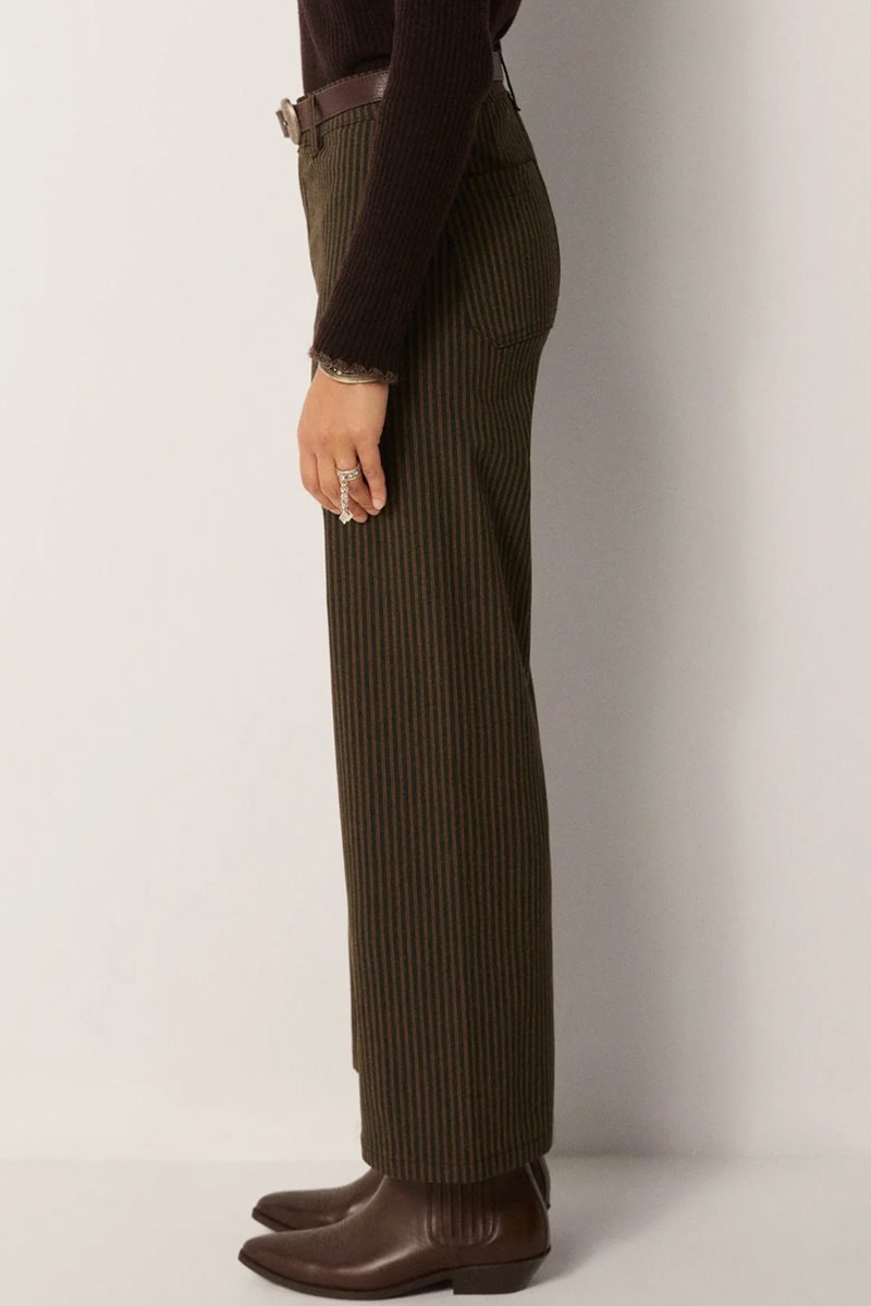 Maison Hotel gypsy pant retro stripes side