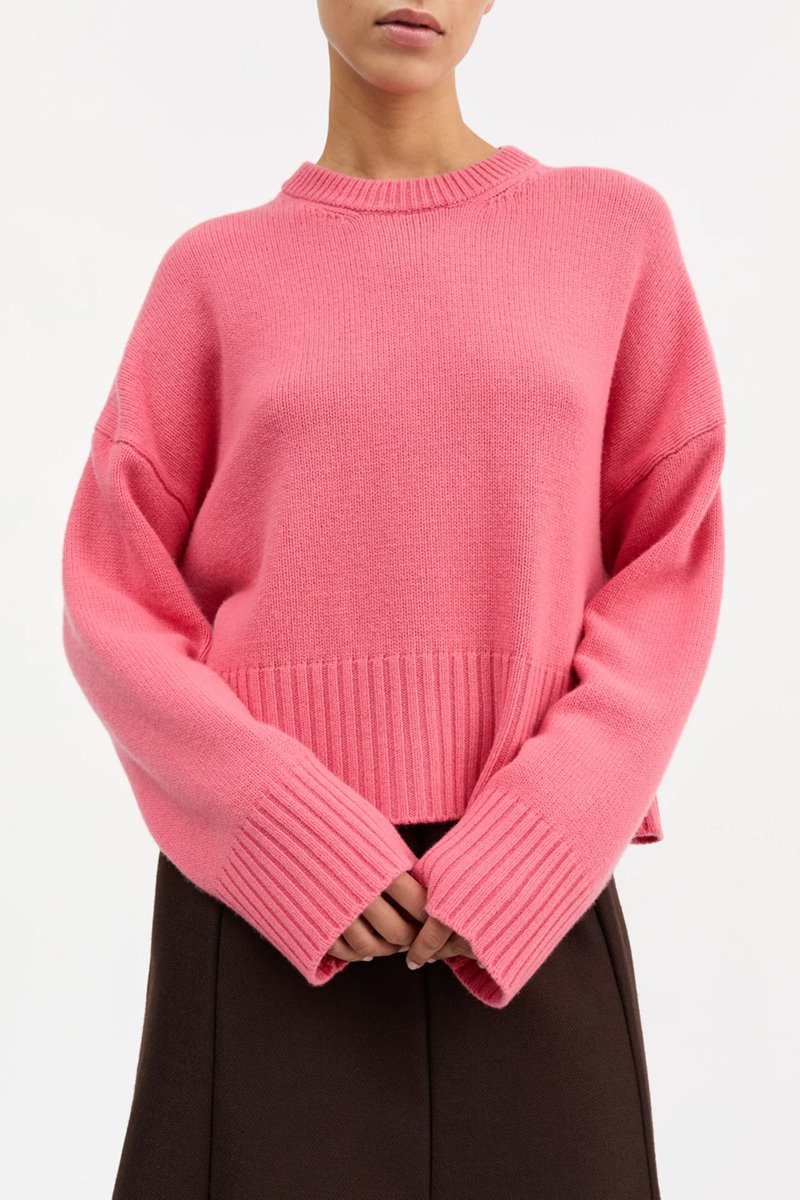 Skall Studio campa knit hot pink 