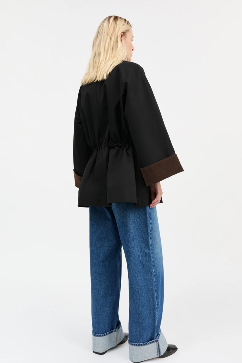 Skall Studio gaby jacket black brown side