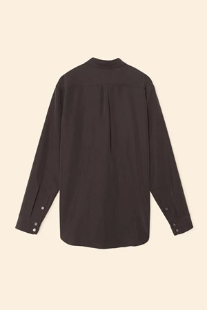 Xirena  beau shirt black modal  back