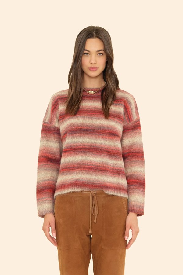 Xirena  anders sweater sienna ombre