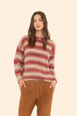 Xirena  anders sweater sienna ombre side