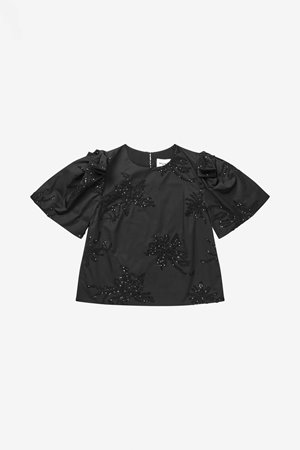 Munthe  ryme top black detail