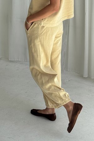 Le Bon Shoppe balloon pant butter back