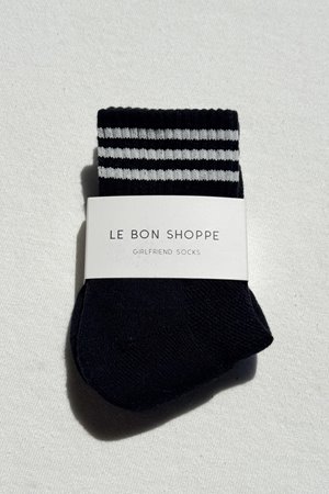 Le Bon Shoppe girlfriend sock black side