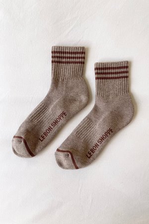 Le Bon Shoppe girlfriend sock hazelwood