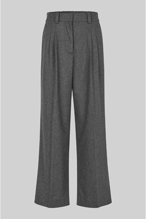 Second Female milea trouser dark grey melange side