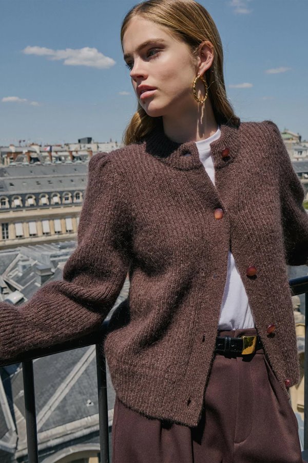 Petite Mendigote Mirabelle Knit Brown