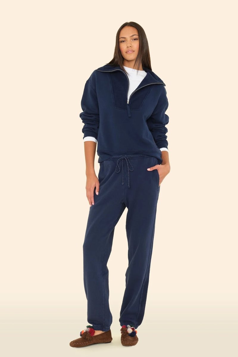 Xirena  hemming sweatpant navy