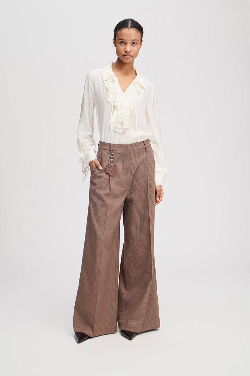 Munthe  lupon trouser brown back