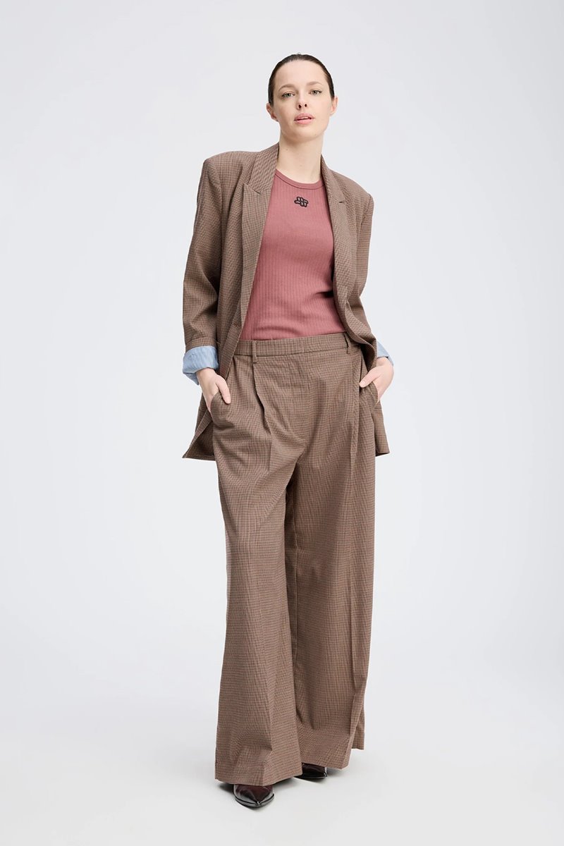 Munthe  lunani blazer brown  back