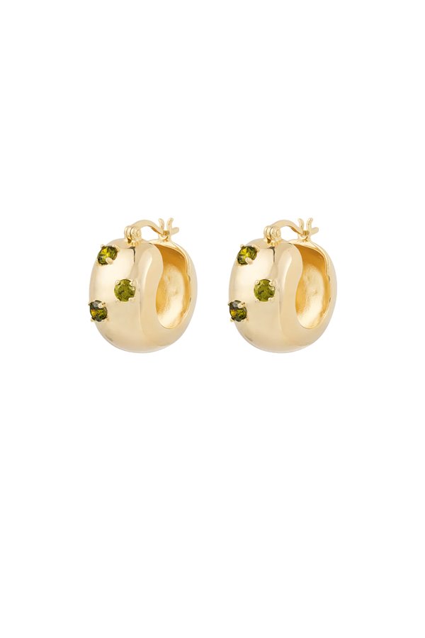 Anna & Nina Tableau Hoop Earrings