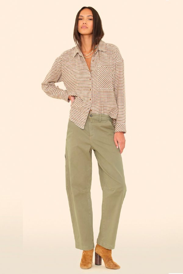 Xirena  Jordy Shirt - Natural Check 