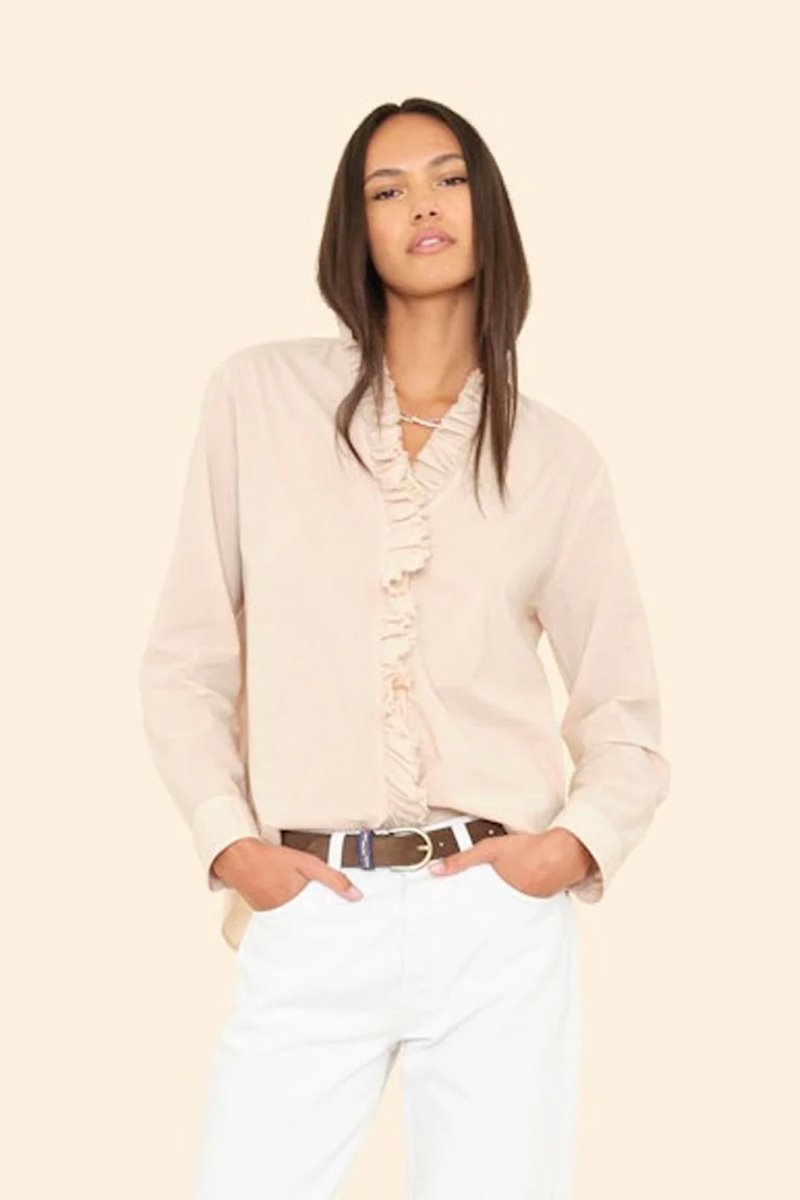 Xirena  kayde shirt parchment