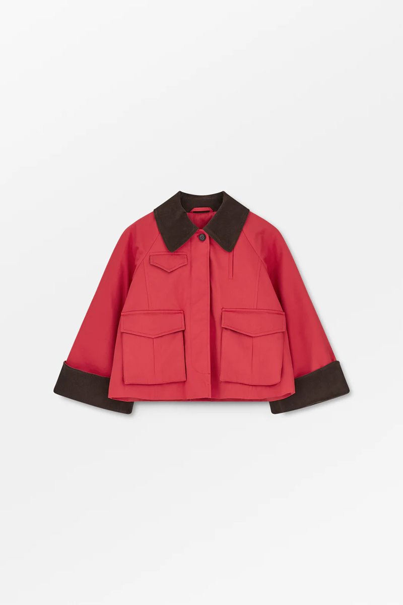 Skall Studio gaby city jacket aurora detail