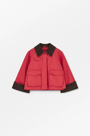 Skall Studio gaby city jacket aurora detail