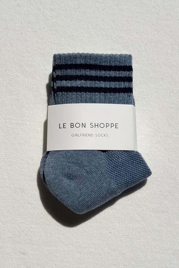 Le Bon Shoppe girlfriend sock indigo