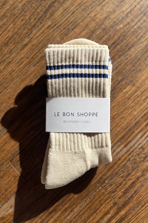 Le Bon Shoppe boyfriend sock cashew
