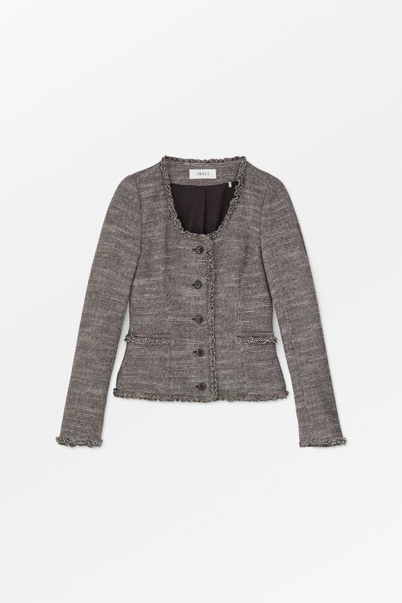 Skall Studio rosa jacket side