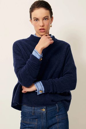 Sessun kunlun knit blue