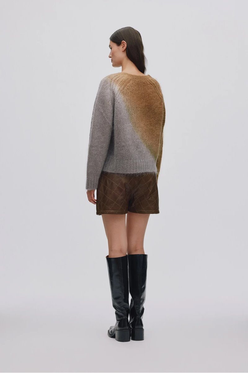 Rabens Saloner jasmin cross dye knit side