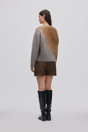 Rabens Saloner jasmin cross dye knit side