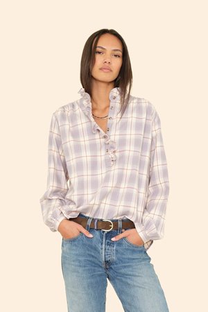 Xirena  caspian shirt check