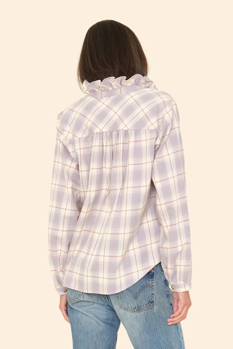 Xirena  caspian shirt check side