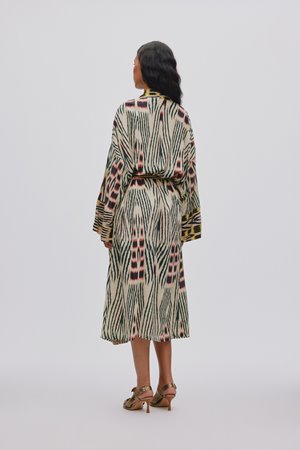 Rabens Saloner sunita robe dress side