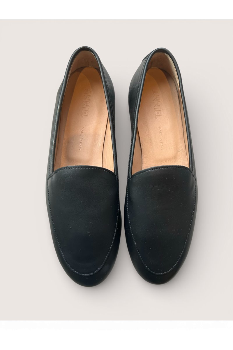 Anniel  loafer black leather