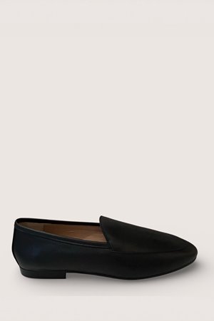 Anniel  loafer black leather back