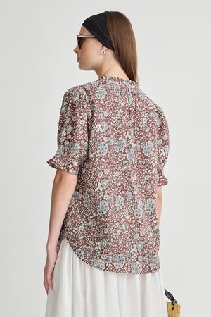 Apiece Apart los altos top clayfloral side