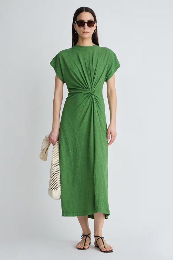 Apiece Apart Volta Twist Dress Jardin