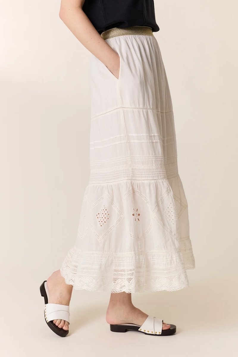 Leon & Harper jinta skirt white