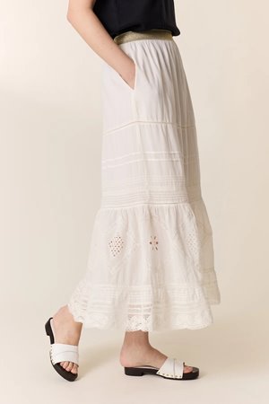 Leon & Harper jinta skirt white
