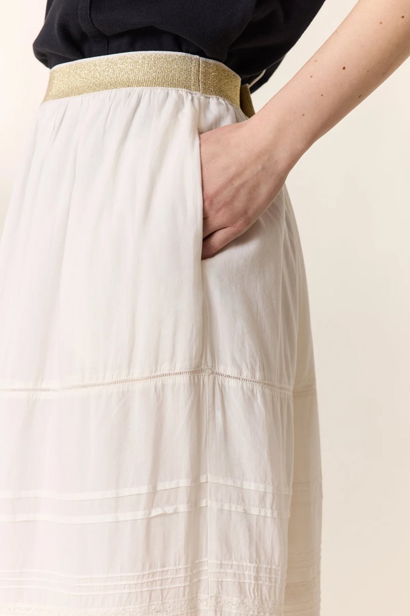 Leon & Harper jinta skirt white side