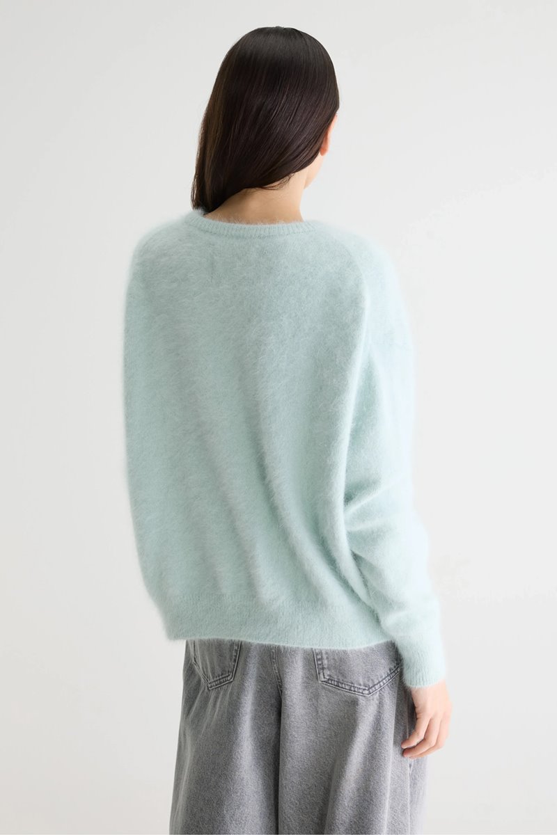Bellerose dathan knit cardigan ice back