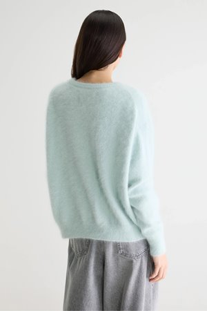 Bellerose dathan knit cardigan ice back