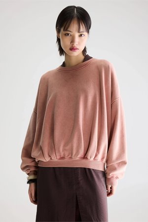Bellerose finko short sweatshirt etruscan red