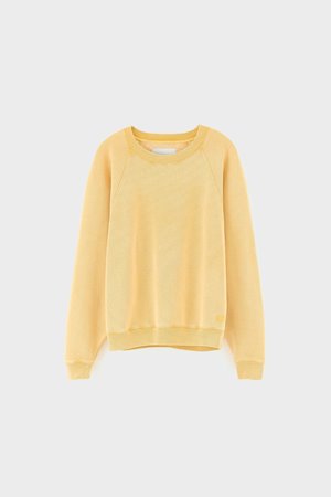 Bellerose fella sweatshirt sunlight detail