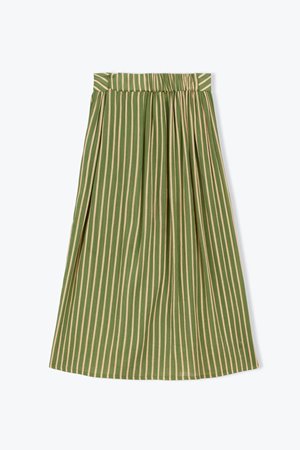 A.P  stripe skirt back