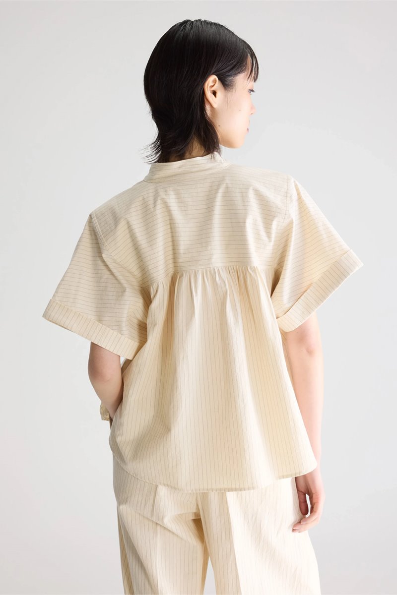 Bellerose pear short sleeve stripe a side