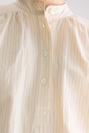 Bellerose pear short sleeve stripe a detail