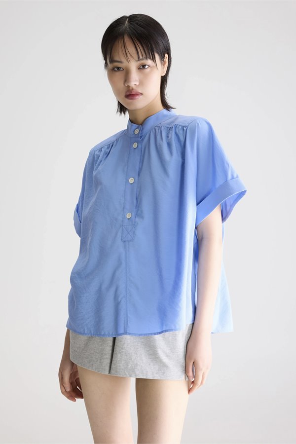 Bellerose pear short sleeve blue