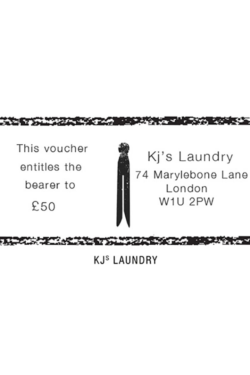 Kj's Laundry kj's laundry gift card £50