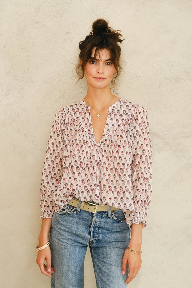 M.A.B.E kiki print top 